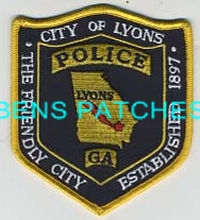 GEORGIA,LYONS POLICE 1